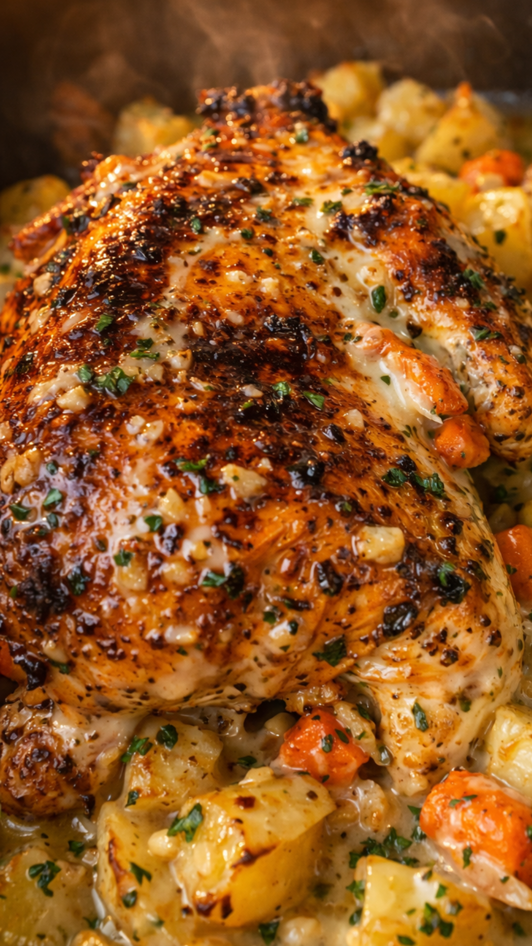 Garlic Butter Roasted Chicken
